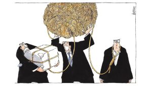 Σκίτσο της Εφ.Συν. [Μ.Κουντούρης 24.07.2024]